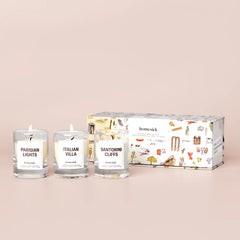 EuroTrip Mini Candle Trio