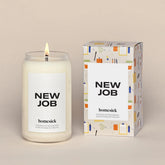 New Job Candle
