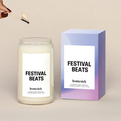 Festival Beats Candle