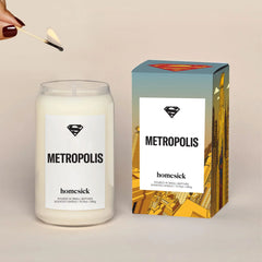 Superman Metropolis Candle