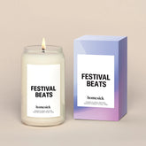 Festival Beats Candle