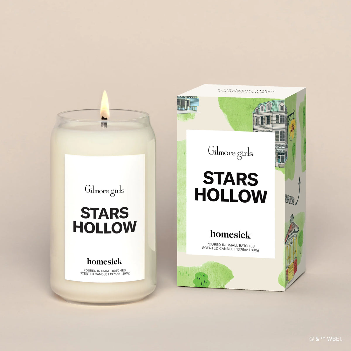 Gilmore Girls Stars Hollow Candle